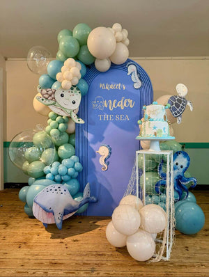 Balloon Set-Up and Props